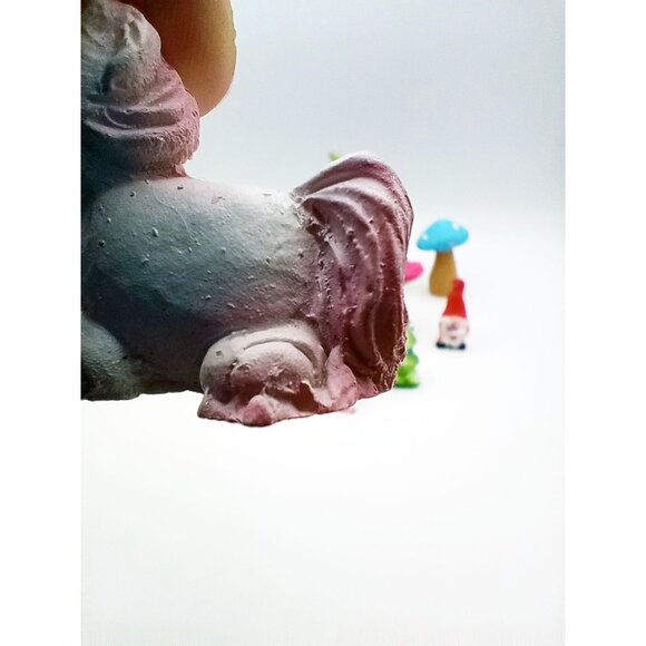 Fairy Garden Gnome 11 Piece Set Unicorns Frog Fairies Blue Mushroom Welcome Sign - Picture 14 of 14